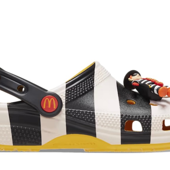 MCDONALD’S X CROCS HAMBURGLAR CLASSIC CLOG Size 11 Men’s - Picture 3 of 7